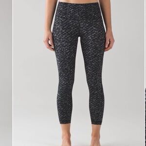 Lululemon High Times Pant (Nulux) Iridescent Multi Black (6) #270